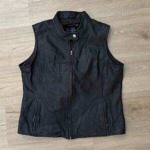 Industry Motorcycle Leather Vest